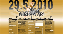 Desktop Screenshot of girlswar.melnicek.cz